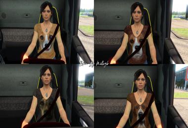 Dog T Shirt Female Driver Skin Pack v1.0