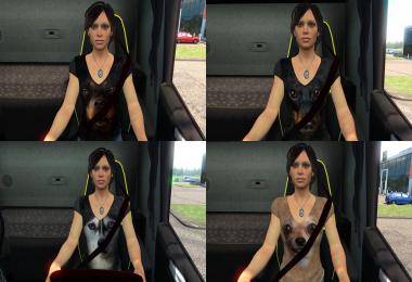 Dog T Shirt Female Driver Skin Pack v1.0