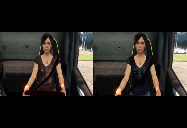 Dog T Shirt Female Driver Skin Pack v1.0
