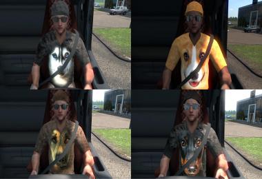 Dog T Shirt Skin Pack 1 For Driver v1.0