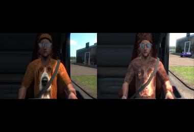 Dog T Shirt Skin Pack 1 For Driver v1.0