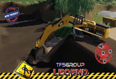 EXCAVATOR CATERPILLAR 390F v1.5