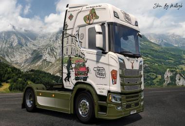 Fawlty Towers NG Scania Skin v1.0