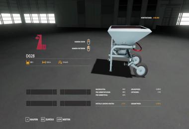 Fertilizer spreader D028/4 v4.0