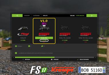 FS17 Krampe Dolly 30L By BOB51160 v1.0