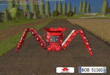 FS17 Pack MF 9895 By BOB51160 v1.0