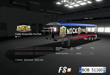 Pack 4 Trailers Dump By BOB51160 v2.0