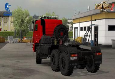 Kamaz 65221 + Interior v1.0 1.36.x