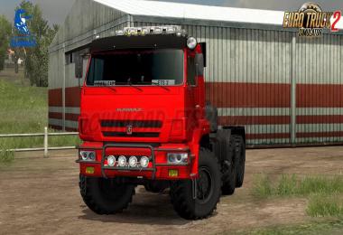 Kamaz 65221 + Interior v1.0 1.36.x