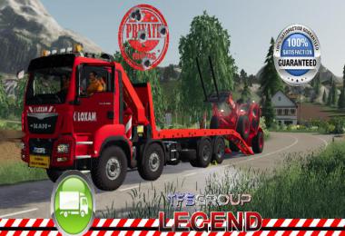 MAN 8X4 RENTAL KRAN LOXAM v1.5