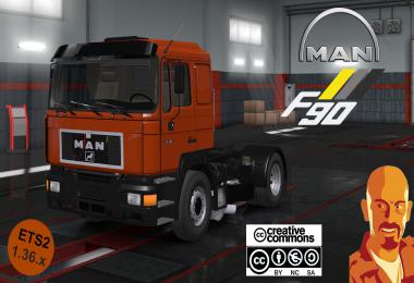 MAN F90 ReWorked ETS2 DX11 1.36.x