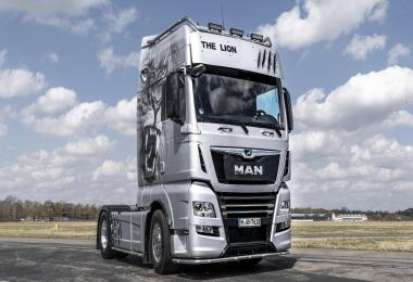 Man Tgx Euro 6 Real D38 Engine Sound V6 1.36