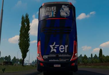 Marcopolo G7 1350 - Puebla FC Skin 1.36.x