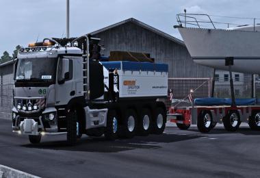 Mercedes Antos 10x6 Normal & Ballast Truck 1.36.x