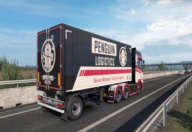 Penguin Logistics skipack for Scania S v1.0