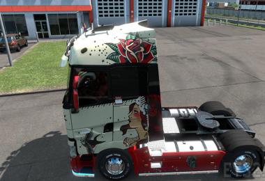 Renault T Range Girl Power Skin v1.0