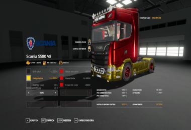 Scania S580 Scratchy Edition v0.9