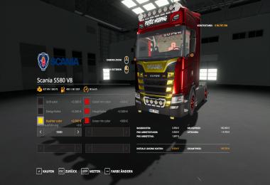 Scania S580 Scratchy Edition v0.9