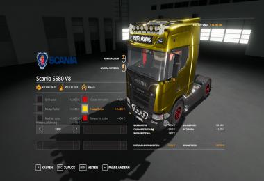 Scania S580 Scratchy Edition v0.9