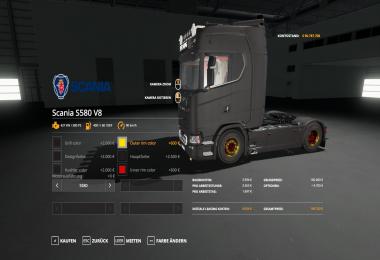 Scania S580 Scratchy Edition v0.9