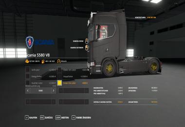 Scania S580 Scratchy Edition v0.9
