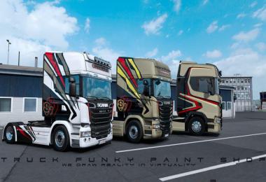 Skinpack Scania Team Chimera Svempa Design 1.36