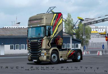Skinpack Scania Team Chimera Svempa Design 1.36