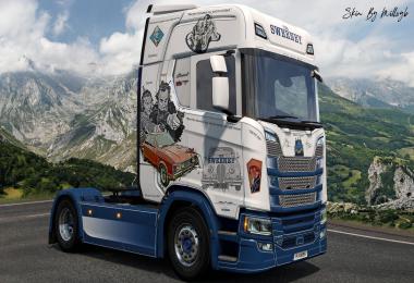 The Sweeney NG Scania Skin v1.0