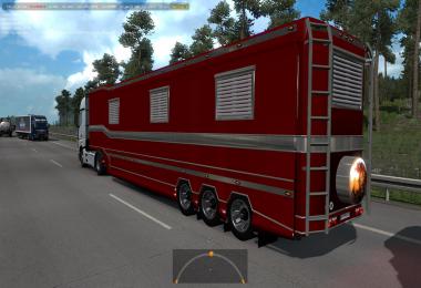 Trailer Caravan in traffic 1.36