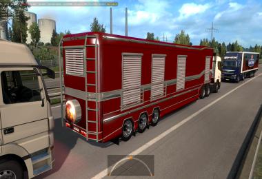Trailer Caravan in traffic 1.36