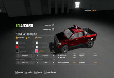 2014 Pickup with semi-trailer and autoload v1.9