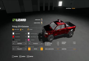 2014 Pickup with semi-trailer and autoload v1.9