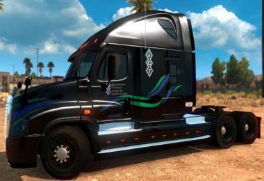 50 Skins Pack For Freightliner Cascadia Ats 1.37.x