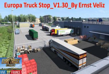 Europa Truck Stop v1.30 By Ernst Veliz 1.36.x