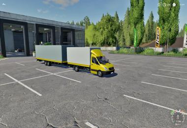 Mercedes Trailer FS19 v1.1