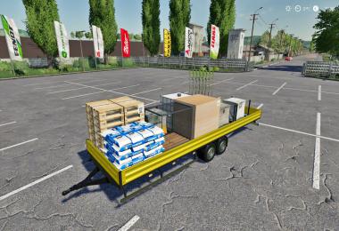 Mercedes Trailer FS19 v1.1