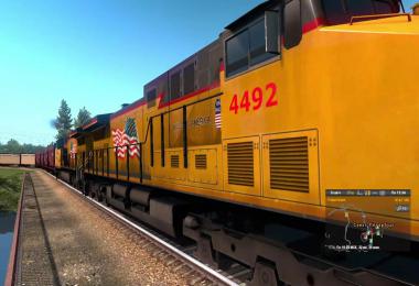 American Improved Trains in ETS2 v3.3