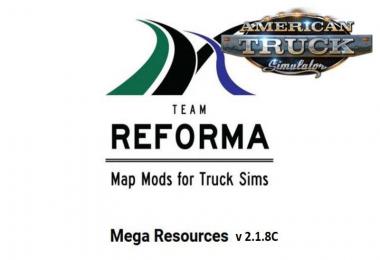 [ATS] Mega Resources Mod v2.1.8C 1.37.x