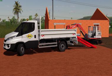 Dynamic Aluminium 4t Loading Ramps With Attacher v1.0