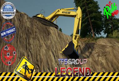 EXACAVATOR NEW HOLLAND E385 v1.5