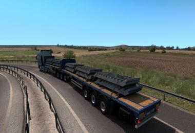 Freight Market Flatbed Doubles v1.0