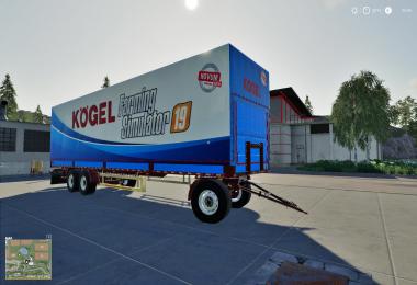 Kogel Autoloader Trailer 15m FS19 v1.0