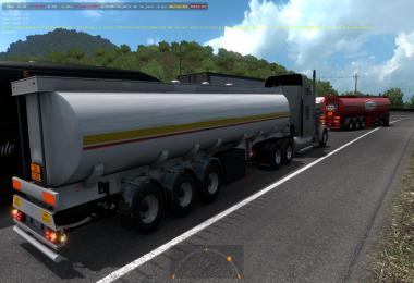 MAMMUT Tanker Trailer in Traffic ATS 1.36.x