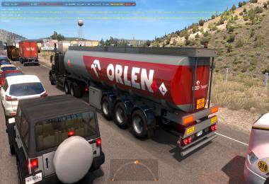 MAMMUT Tanker Trailer in Traffic ATS 1.36.x