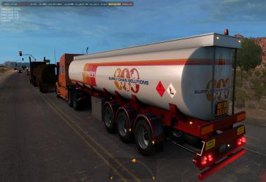 MAMMUT Tanker Trailer in Traffic ATS 1.36.x