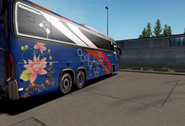 Mascarello Roma 4D Model Officially Blue 4k Design With physics v2.0