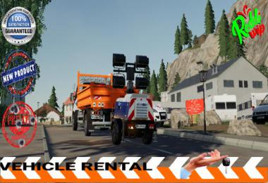 Mat declairage telescopique BLEU BLANC v1.5