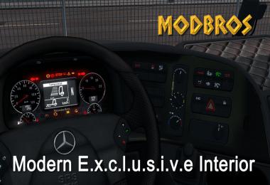 Mercedes Actros 2009 Exclusive Interior (MODBROS) 1.36