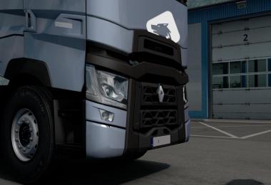 Renault T Registration Plate v1.0 1.36