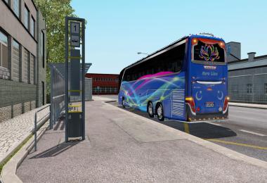 Setra 417 HDH 2012  4K 3D Design euro lines Skin 1.36.x